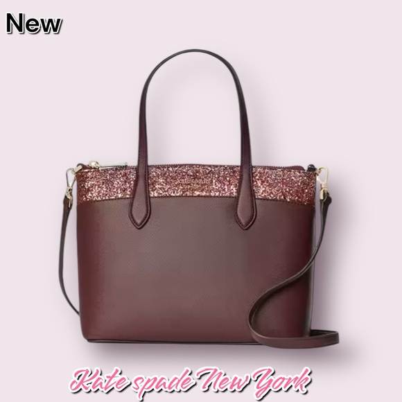 kate spade Handbags - New NWT Kate Spade New York Flash Tote Gorgeous all Glitter genuine leather